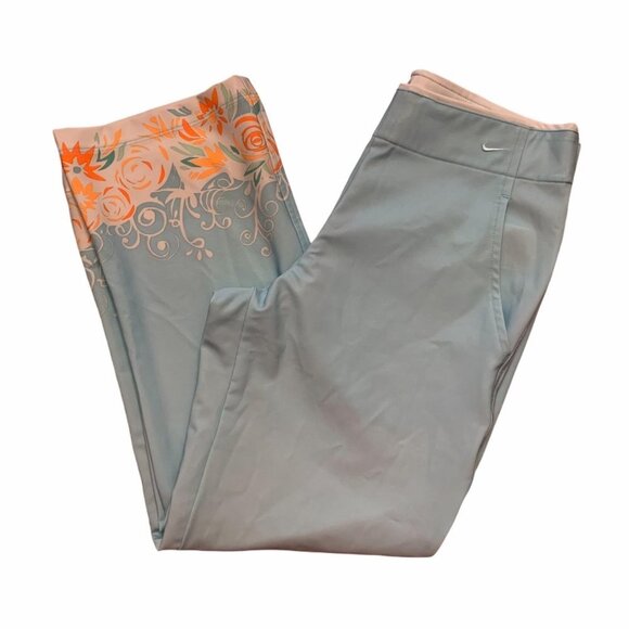 Nike Pants - Nike dri fit cropped pants size Xsmall mint green, teal